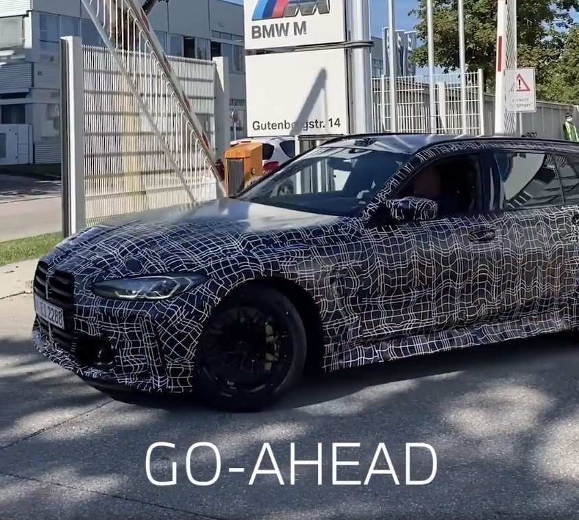 Maskované BMW M3 Touring sa ukazuje v prvom videu