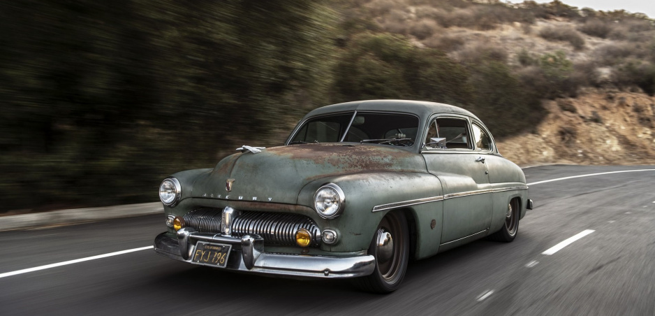 Mercury Coupe z roku 1949 dostalo moderný elektrický pohon